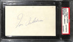 Ivan Calderon Chicago White Sox Signed 3x5 Index Card PSA/DNA0