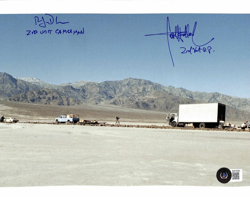Carroll Ballard & Robert Dalva Star Wars 2nd Unit Signed 8x10 Photo BECKETT0