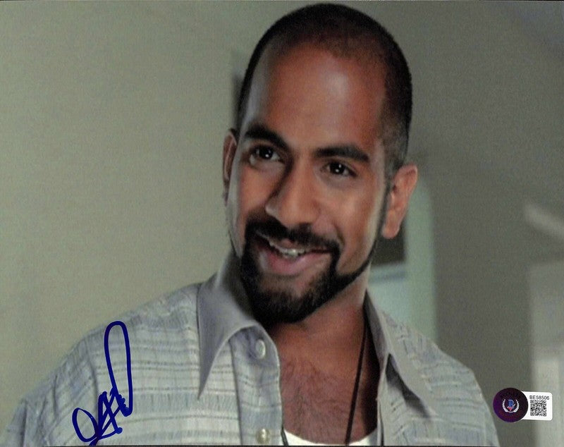 Ajay Naidu  Office Space Signed 8x10 Photo BECKETT (Grad Collection)0