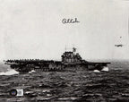Richard Cole Signed 8x10 WWII Doolittle Raiders USS Hornet Auto BECKETT0