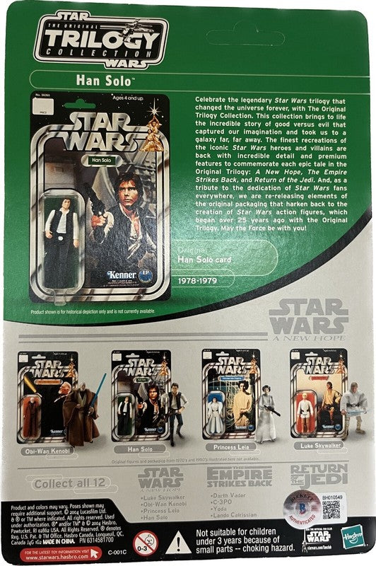 John Mollo Signed Star Wars Han Solo 2004 Original Trilogy Collection BECKETT1