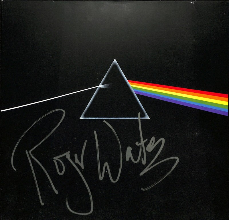 Roger Waters Pink Floyd Dark Side Of The Moon Signed Autographed Album BAS0