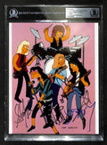 Aerosmith The Simpsons Signed 8x10 Photo BECKETT - Steven Tyler Perry Kramer 0