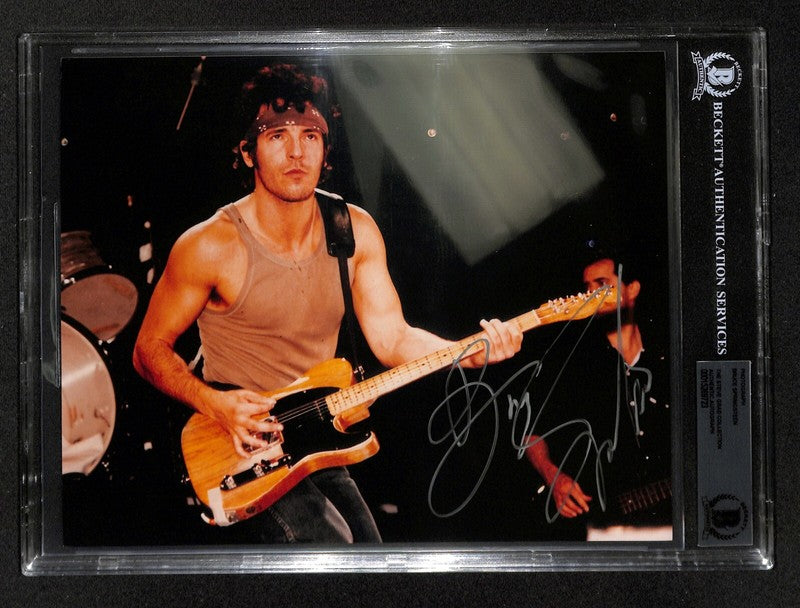 Bruce Springsteen “The Boss” Signed 8X10 Photograph BAS(Grad Collection)0