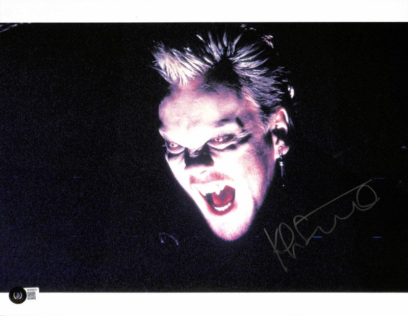 Kiefer Sutherland “David” Lost Boys Signed 11x14 Photograph BECKETT BAS0