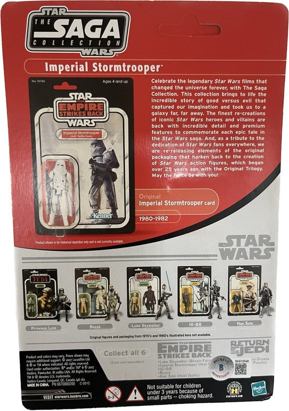 John Mollo Signed Star Wars ESB Snowtrooper  2004 Original Trilogy Coll BECKETT1