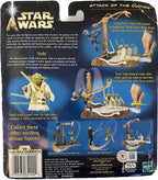 Frank Oz Yoda w/Force Powers Signed 2002-04 Star Wars Saga Collection BECKETT1