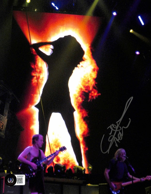 Cliff Williams AC/DC Bassist Signed Autographed 8x10 Photograph BECKETT0