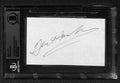 Gene Hackman Superman Hoosiers Signed 3x5 Index Card Beckett Encapsulated0