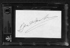 Gene Hackman Superman Hoosiers Signed 3x5 Index Card Beckett Encapsulated0