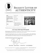 Lost in Space Cast Signed 11x14 Photograph BAS (Grad Collection)  1