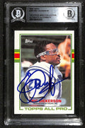 Eric Dickerson Colts 1989 Topps #206 Signed Card BECKETT0