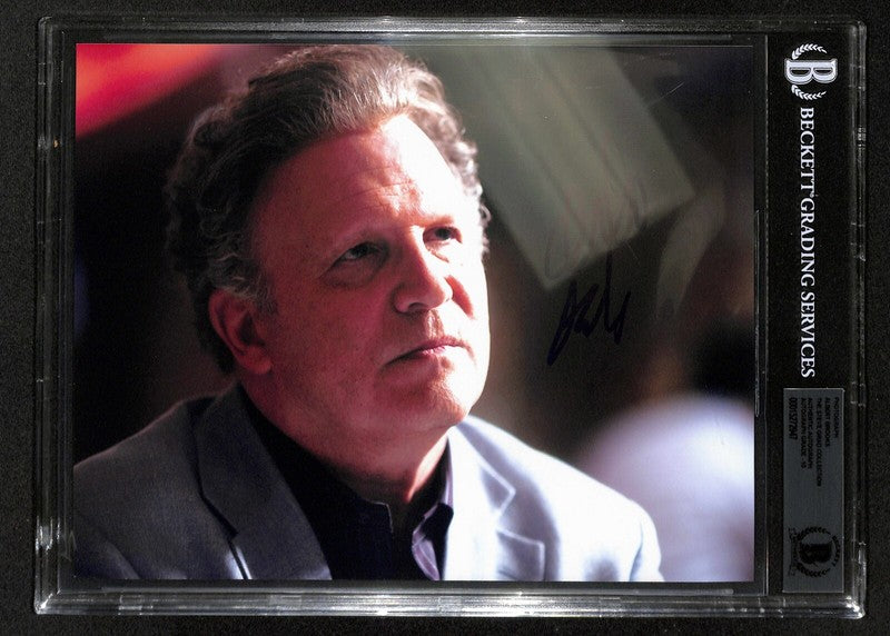 Albert Brooks Drive Signed 8x10 Photograph Auto Grade 10 BAS (Grad Collection)0