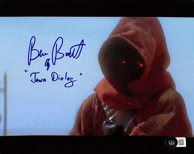 Ben Burtt Jawa Sound Designer Star Wars Signed 8x10 Photo BECKETT0