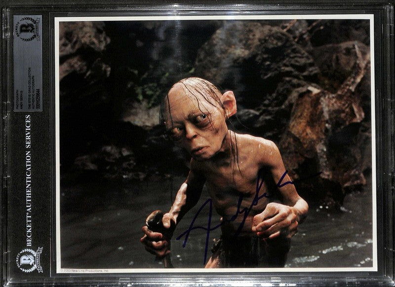 Andy Serkis "Gollum" Lord of the Rings Signed 8x10 Photograph BECKETT 0