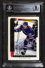 Luc Robitaille 1996-97 Be A Player #12 Signed Card BECKETT Encapsulated0