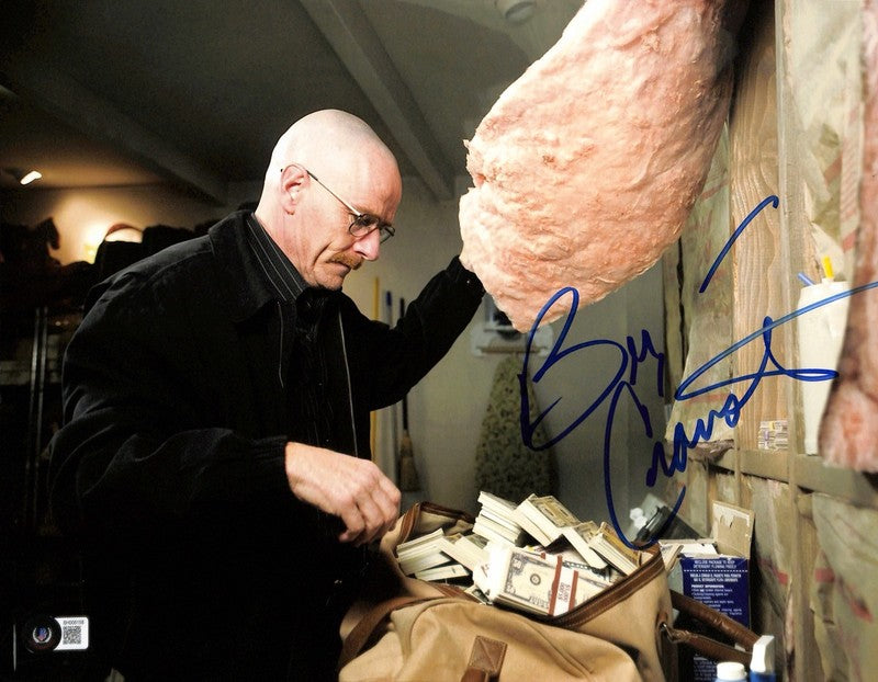 Bryan Cranston “Walter White” Breaking Bad Signed 11x14 Photograph BECKETT0