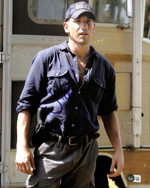 Jon Bernthal Walking Dead Shane Signed 11x14 Photo Auto 10 BAS (Grad Collection)0