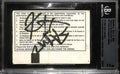 METALLICA Signed 1992 Concert Ticket BECKETT James Hetfield & KirkHammett0