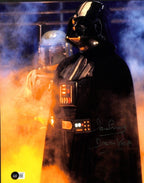 David Prowse Darth Vader Star Wars ESB Bespin Signed 11x14 Photo BECKETT 0