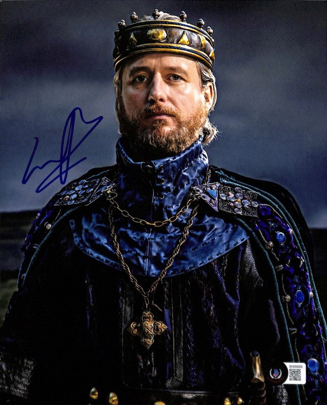 Linus Roach “King Ecbert” Vikings Signed 8x10 Photo BECKETT (Grad Collection)0