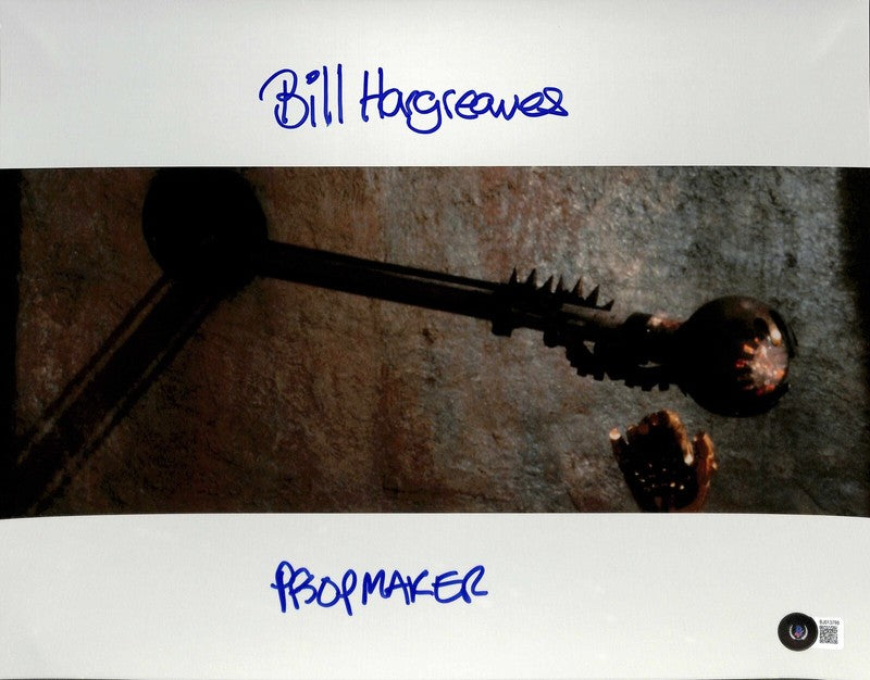 Bill Hargreaves Star Wars ROTJ Gatekeeper Droid Signed 11x14 Photograph BECKETT0