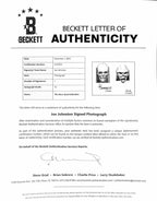 Joe Johnston Emperor Concept Art Signed 11x14 Photo Auto 10 BECKETT1