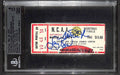 Magic Johnson Larry Bird Signed 1979 NCAA Final Four Ticket BECKETT AUTO 100
