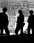 Korean War Veterans Multi Signed by 46 11x14 Photo Rare PSA/DNA0