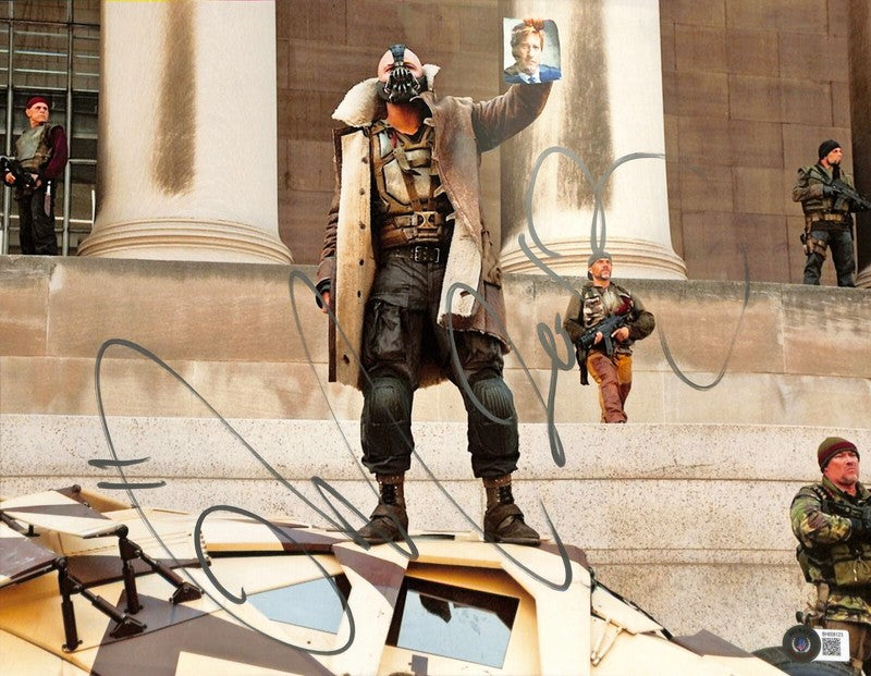 Tom Hardy “Bane” The Dark Knight Rises Signed 11X14 Photograph BAS 0