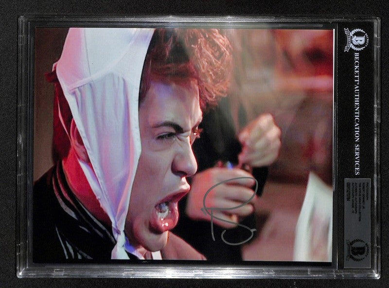 Robert Downey Jr. Weird Science Signed 8x10 Photo Auto 10 BAS (Grad Collection)0
