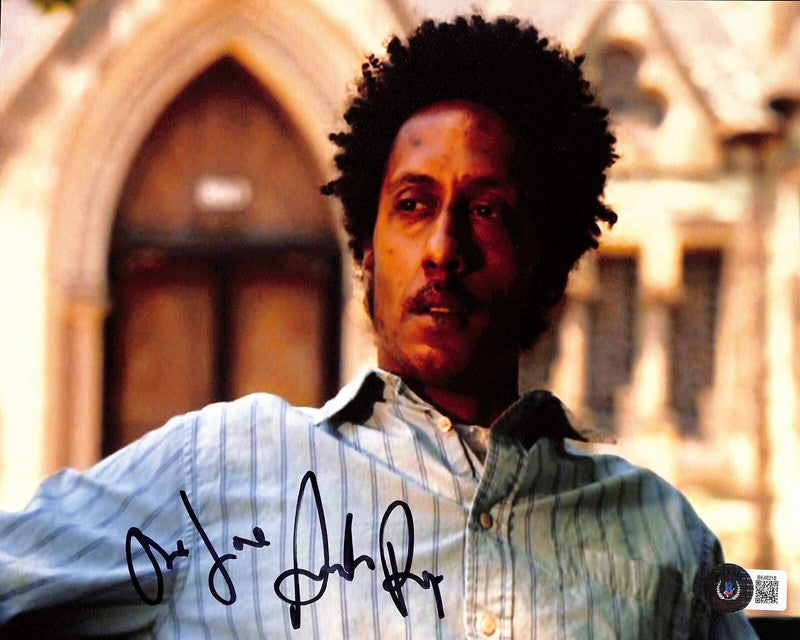 Andre Royo The Wire Signed 8x10 Photograph BECKETT (Grad Collection)0