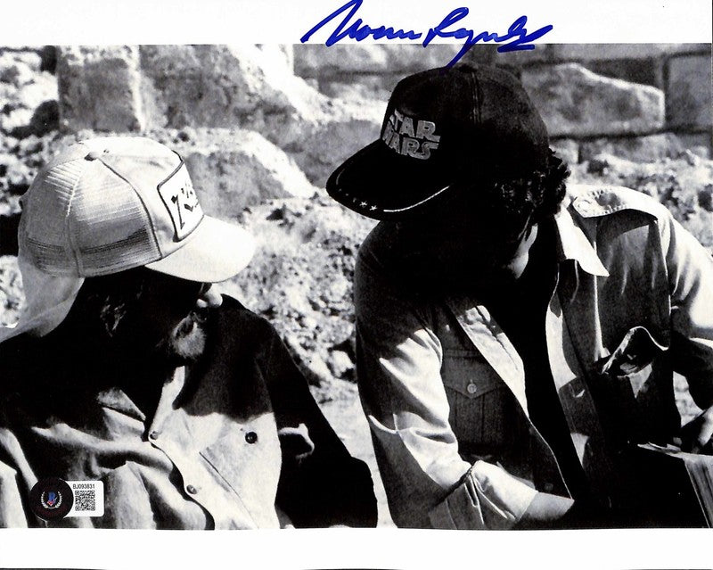 Indiana Jones BHS 8x10 Signed Norman Reynolds Star Wars Designer BECKETT0