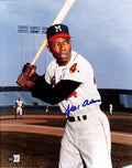Hank Aaron Braves Signed 11x14 Photo Beckett (Grad Collection)0