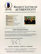 Metallica Ulrich, Hammett, Newsted Signed 16x20 Photo BECKETT (Grad Collection)1