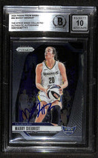 Maddy Siegrist Wings 2024 Prizm WNBA RC #94 BECKETT AUTO GRADE 100