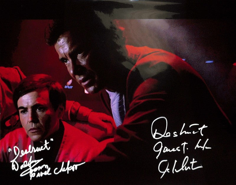 Shatner & Koening Star Trek Movie Signed 11x14 Photo BAS (Grad Collection)0