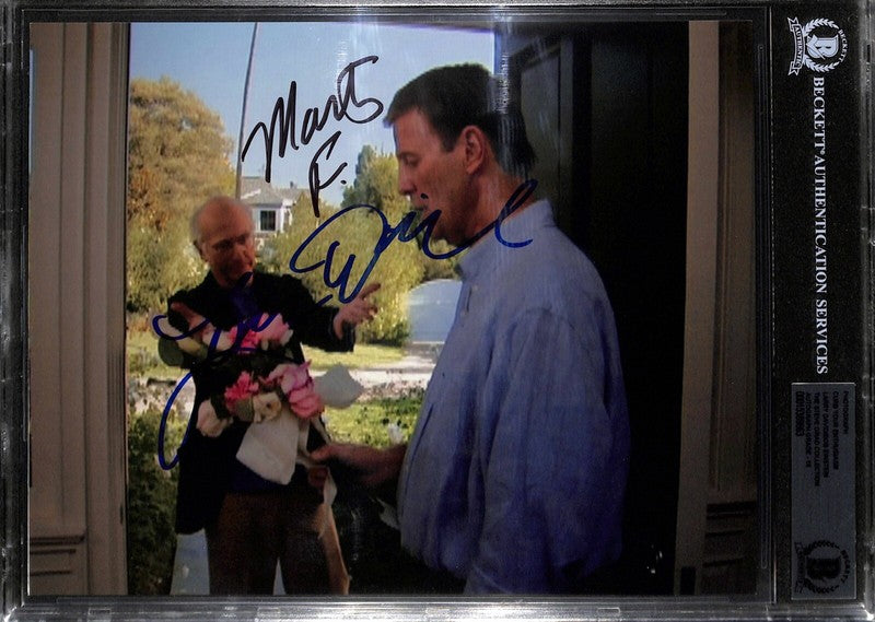 Curb Your Enthusiasm Cast x2 Signed 8X10 Photo Auto10 BAS (Grad Collection)0