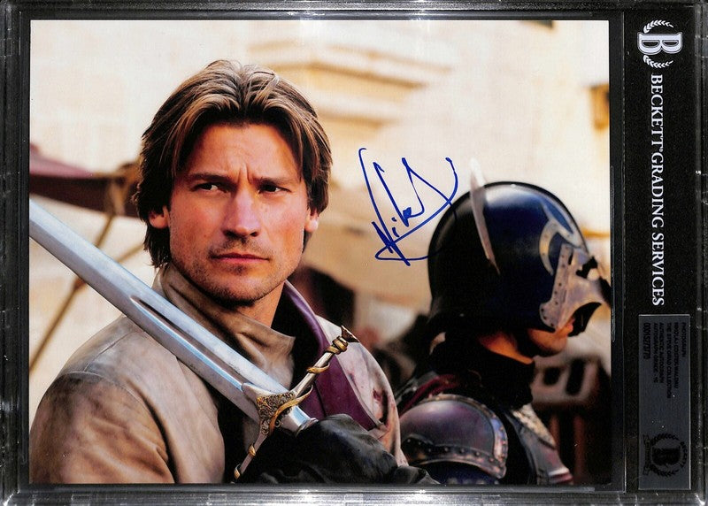 GOT Nikolaj Coster-Waldau Signed 8X10 Photo Auto Grade 10 BAS (Grad Collection)0