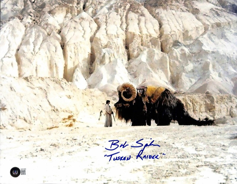 Bob Spiker Tusken Raider Star Wars Signed 11x14 Photo BECKETT Grad Collection0