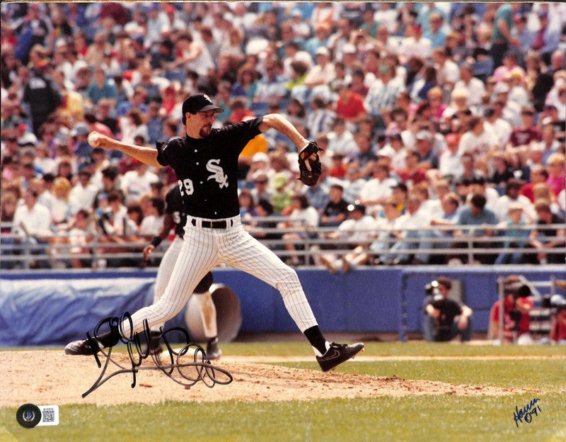 Chicago White Sox Jack McDowell Signed 11x14 Photo BECKETT (GRAD COLLECTION)0