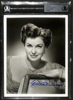 ESTHER WILLIAMS Signed 8x10 MGM Star Photo AUTO GRADE 10 BECKETT BAS0