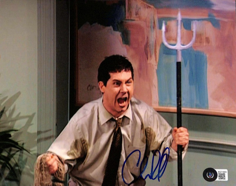 Chris Parnell SNL “Evil Boss” Signed 8x10 Photograph BECKETT 0