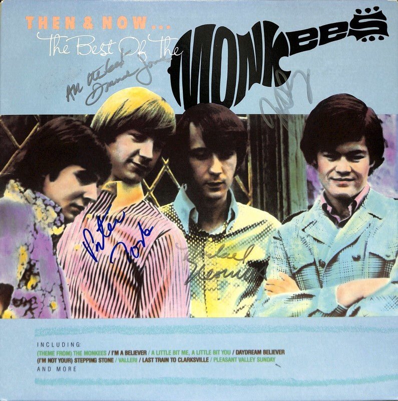 Autographed The Monkees All 4 Original Members Album BAS (Grad Collection)0