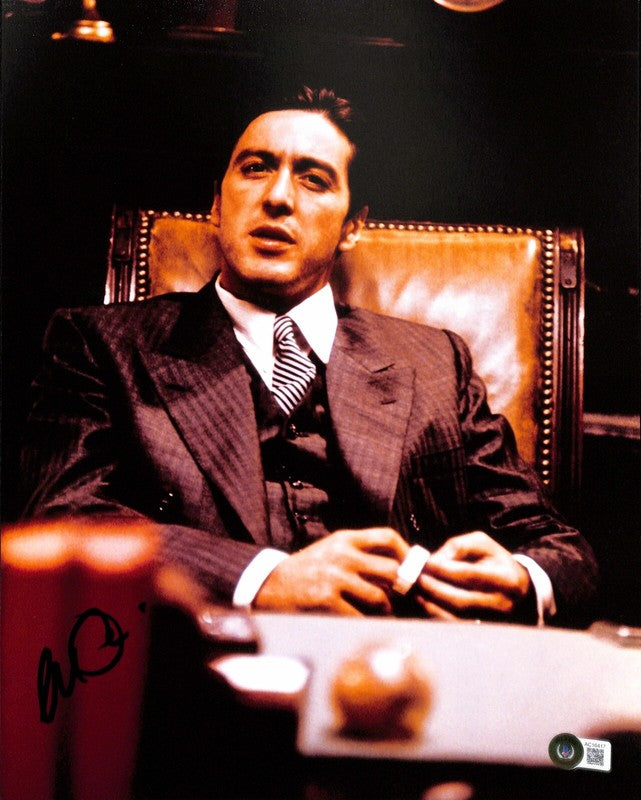 Al Pacino The Godfather Signed 11x14 Photo BAS Auto Grade 10 (Grad Collection)0