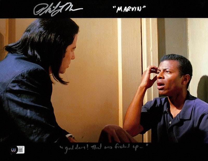 Phil LaMarr“Marvin” Pulp Fiction Signed 11x14 Photograph BECKETT Grad Collection0