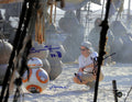 Star Wars The Force Awakens BB-8 Signed x3 Including Abrams 11x14 Photo BAS0