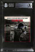 John Cougar Mellencamp "Scarecrow" Signed CD Jacket BECKETT (Grad Collection)0