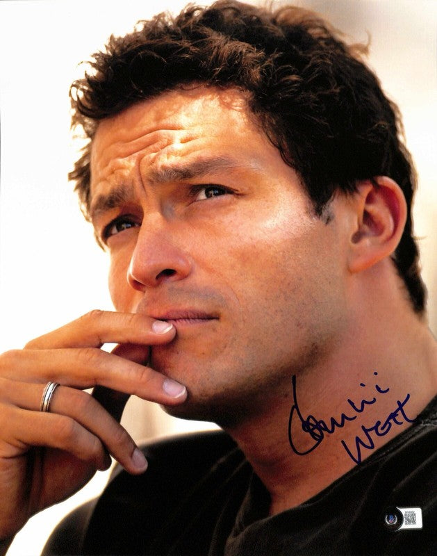 Dominic West The Wire Signed 11x14 Photo Beckett (Grad Collection)0