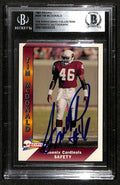 Tim McDonald Phoenix Cardinals 1991 Pacific #409 Signed Card BECKETT0